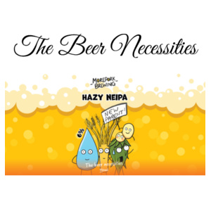 The Beer Necessities - Frosted Glass Beer Mug Design