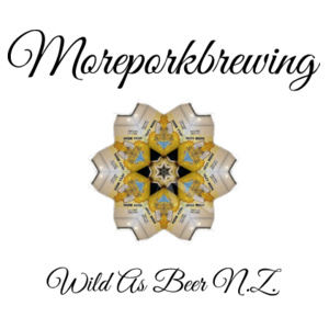 Moreporkbrewing Wild As Beer N.Z. - Frosted Glass Beer Mug Design