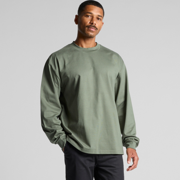 AS Colour Mens Heavy Long Sleeve Tee Thumbnail