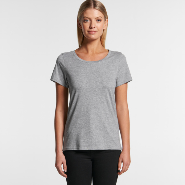 AS Colour Womens Shallow Scoop Tee Thumbnail