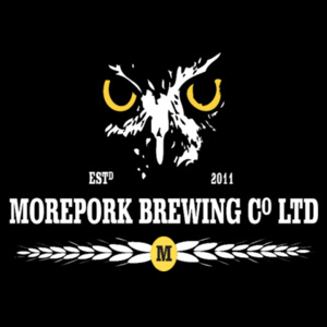 Moreporkbrewing Logo / Let Your Tastebuds Take Flight - Cloke Hooded Letterman Jacket Design