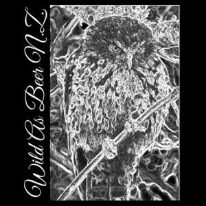Morepork Wild As Beer N.Z. - Cloke Hooded Letterman Jacket Design