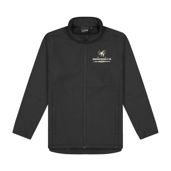 The Moreporkbrewing Logo  - Cloke Mens Balfour Softshell Jacket Thumbnail