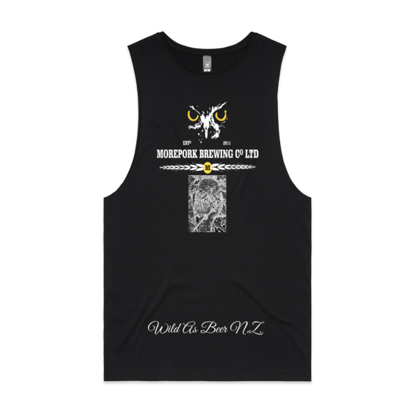 Morepork Wild As Beer N.Z. - AS Colour Mens Barnard Tank Thumbnail