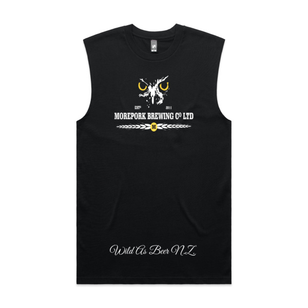 Moreporkbrewing Logo / Wild As Beer  Classic Tank Vest - AS Colour Mens Classic Tank Thumbnail