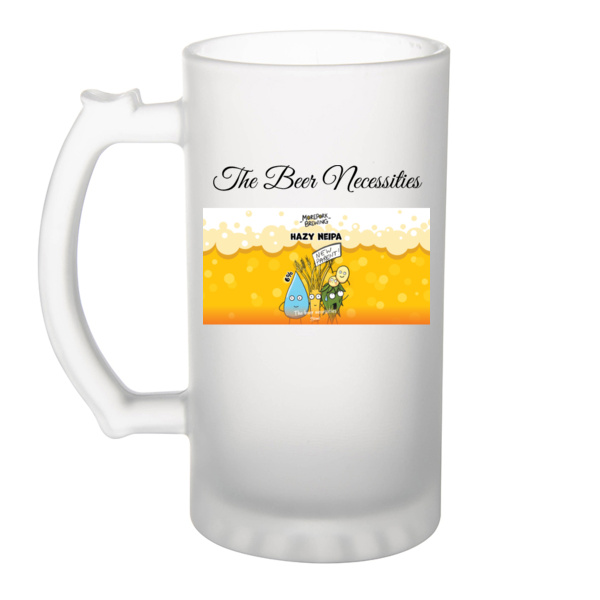 The Beer Necessities - Frosted Glass Beer Mug Thumbnail