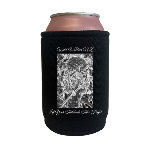 Morepork Wild As Beer N.Z. - Black Can Cooler Thumbnail