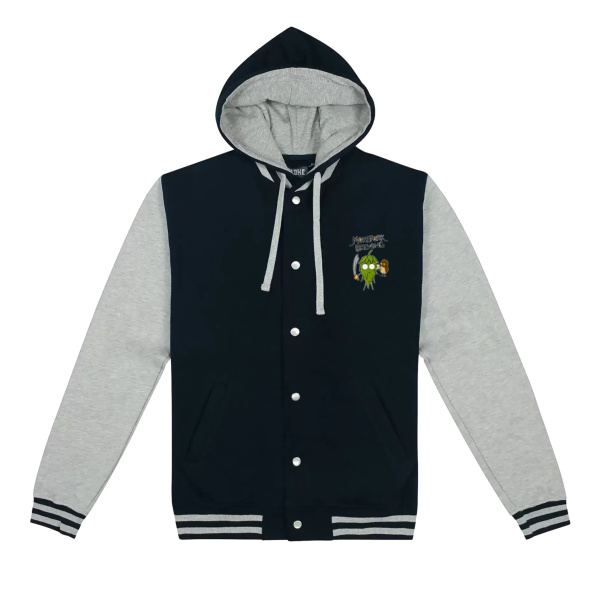 The Strig Strong Arm - Cloke Hooded Letterman Jacket Thumbnail