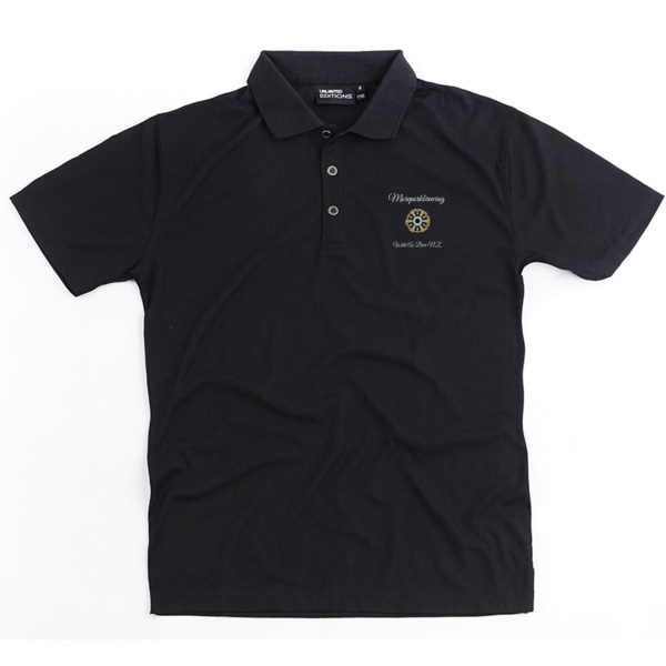 Moreporkbrewing Wild As Beer N.Z. - C-Force Executive Mens Polo Thumbnail